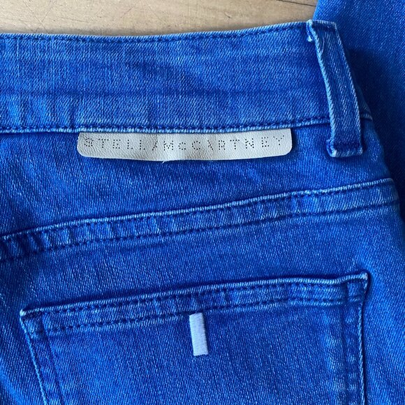 Stella McCartney Womens blue jeans low rise sz 27 made in Italy - Picture 6 of 8
